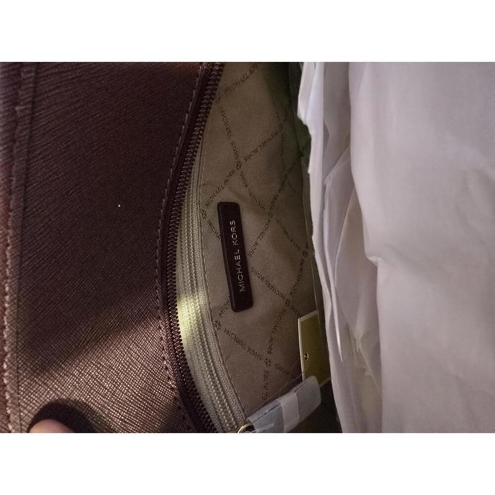 Michael Kors Jet Set Travel Large Saffiano Leather Tote Bag - Picture 2 of 5